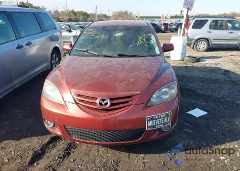 2006 Mazda Mazda3 S/S Grand Touring/S Touring z USA, uszkodzony, nr VIN JM1BK143X61426259